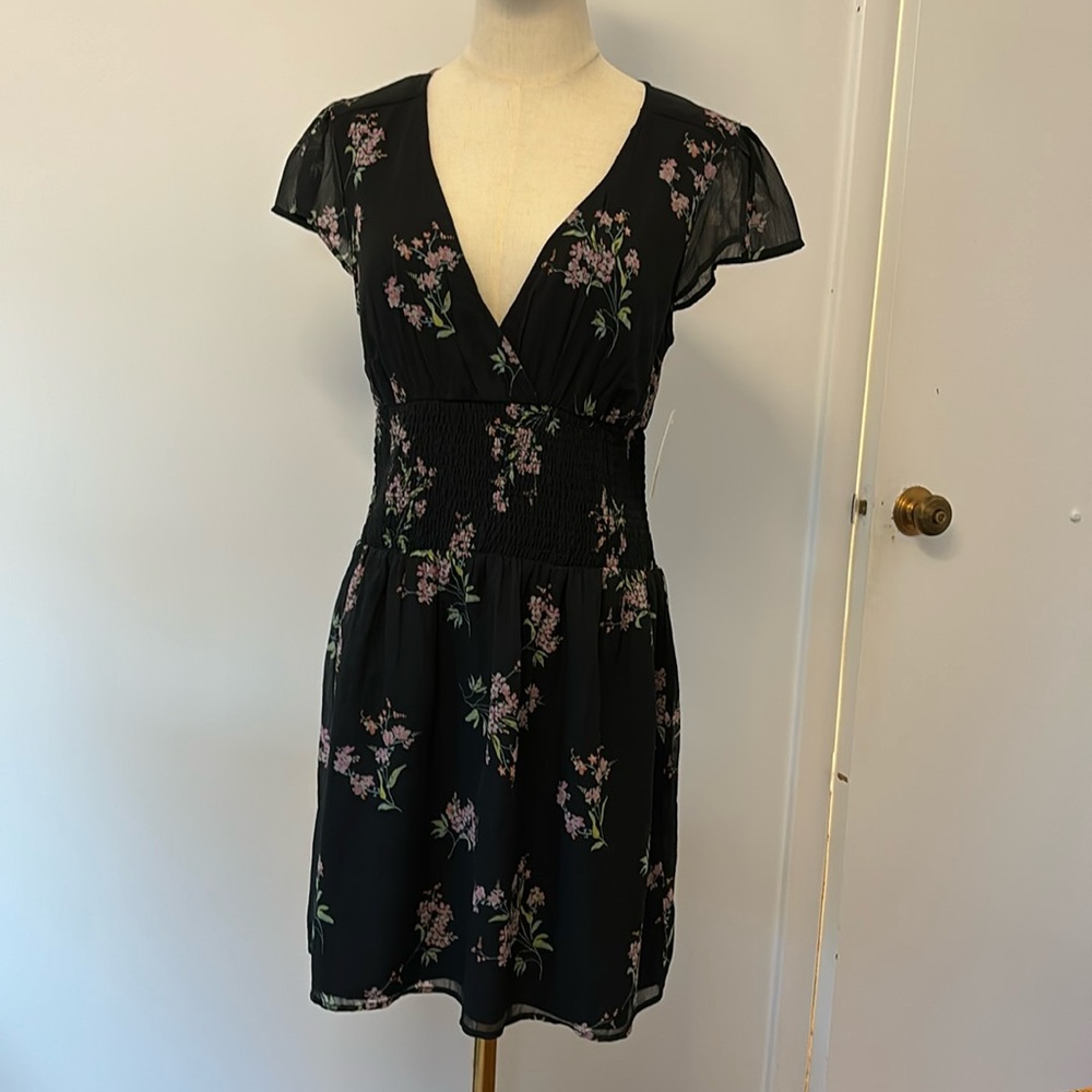 NWT BP Floral flutter sleeve sundress size M